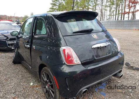 2013 Fiat 500 Abarth from USA, damaged, VIN 3C3CFFFH2DT607638
